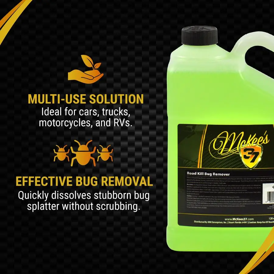 37 Road Kill Remover Krachtige bug- en teerverwijderaar, eenvoudige en handige auto-bug-eliminatorspray voor auto's, vrachtwagens, motorfietsen