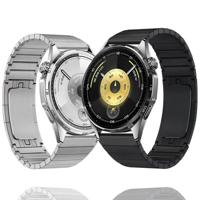 �y�Z�[�����z22mm �N�C�b�N�����[�X�`�^���o���h Huawei Watch GT6 Pro/GT6/5/4/3 �p 46mm ���^�����v�o���h Garmin Forerunner 970 570 965 �X�g���b�v�p
