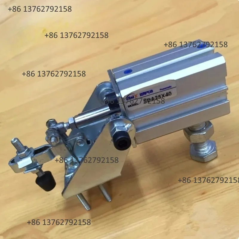 Air Powered Pneumatic Hold Down Toggle Clamp Adjustable Cylinder Fixture Industrial Quick Holding Tool