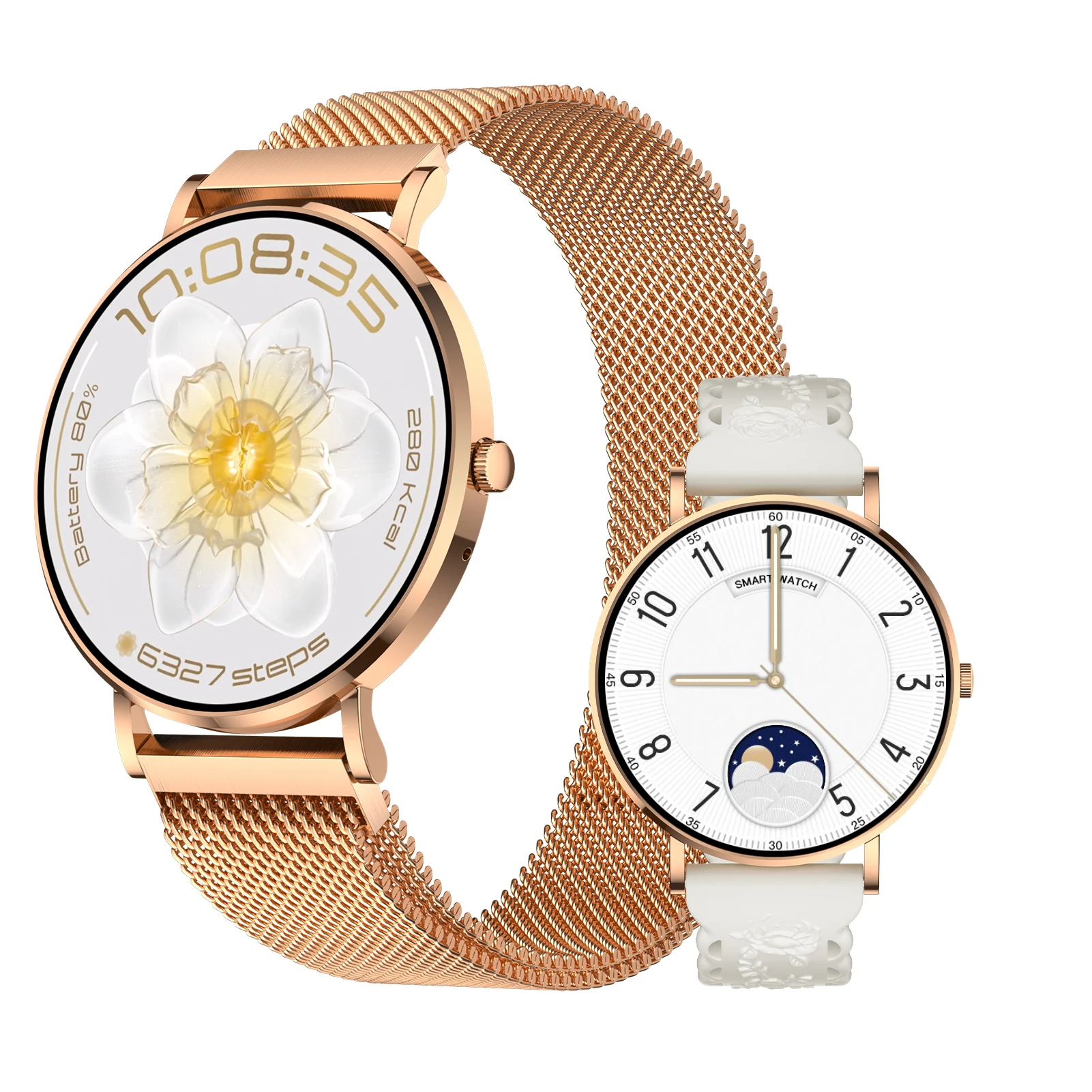 

New Fashion AM28 Smart Watch 1.32 Small Screen HD Resolution Intelligent Voice Bluetooth Video Sports Fitness