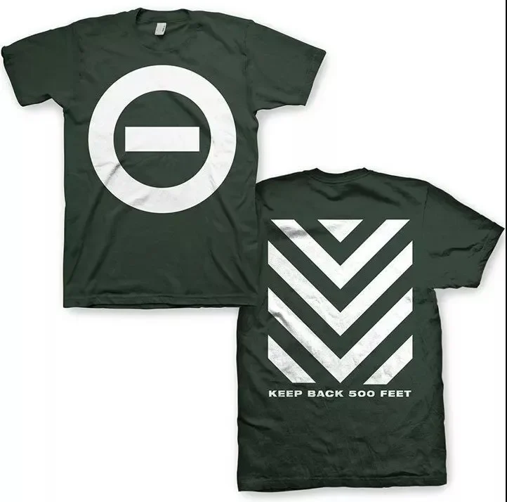 Type O Negative Stay Back Green Logo Band T-shirt, size S-5XL