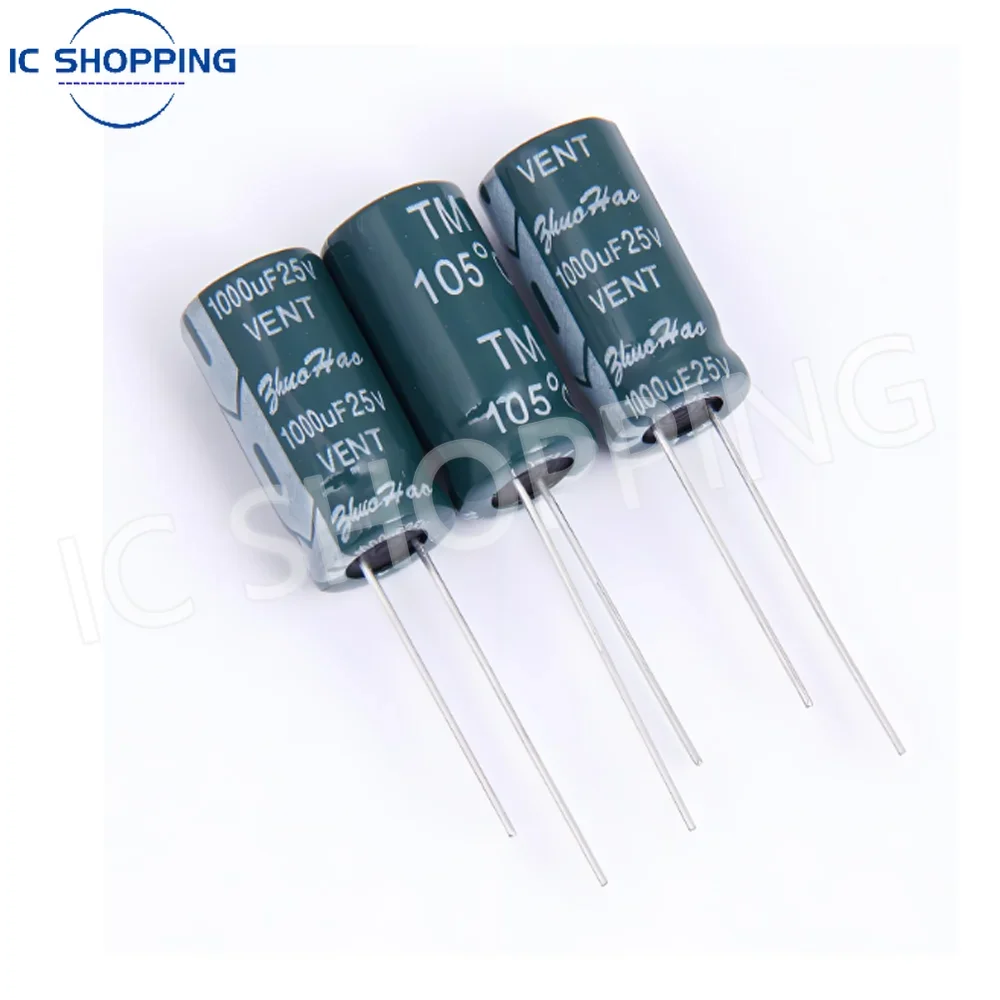 ตัวเก็บประจุชนิดอิเล็กโทรไลติก6.3โวลต์10โวลต์16โวลต์25โวลต์35โวลต์50โวลต์400โวลต์450โวลต์ความถี่สูง1UF 22uF 47uF 220 470UF 1000UF 4700uF 50ชิ้น-1000ชิ้น