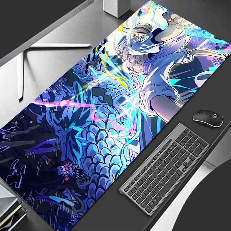 

Kawaii Mouse Pad one piece Luffy Anime Cute Girl Gabinete Gamer Computer Desk Mat Keyboard Gaming Accessories cartoon Mousepad