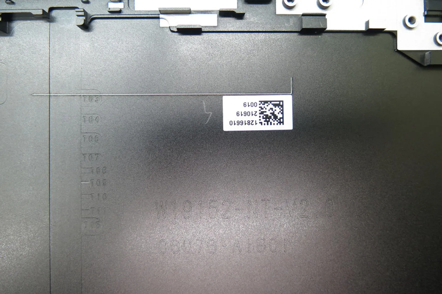 

Верхняя крышка ноутбука для RAZER Blade Pro 17 12816610 W19152-NT-V2.0, черный