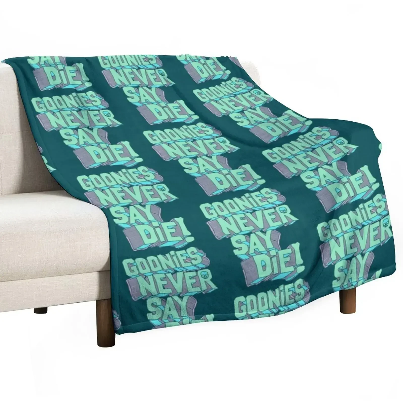 

goonies naver say die Throw Blanket christmas gifts decorative Plaid Vintage Blankets