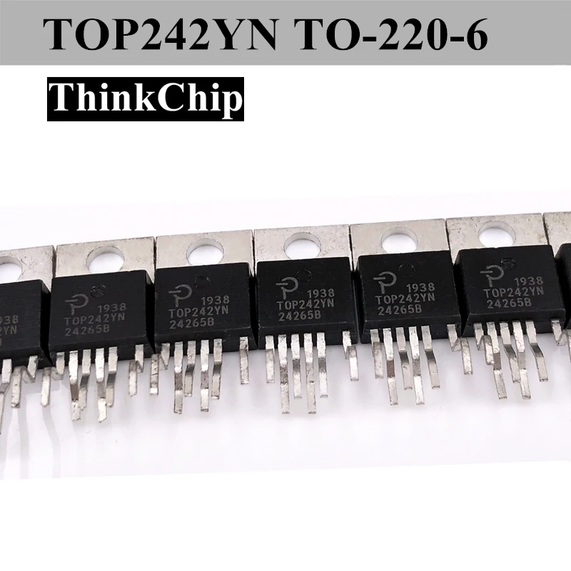 (10 pcs) TOP242YN TOP242Y TO220-6 LCD Power Management Chip Integrated Circuit Integrated Circuit