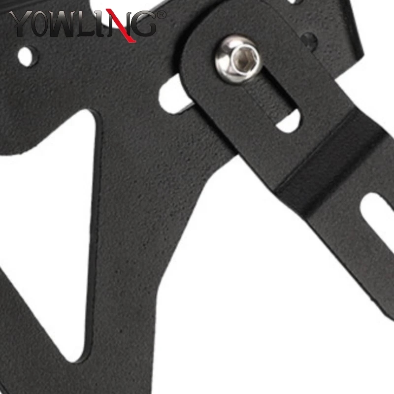 

2024-2025-2026 Motorcycle Accessories Rear License Plate Bracket Mount Holder Tail Tidy LED Plate For Yamaha YZF R7 2021-2023