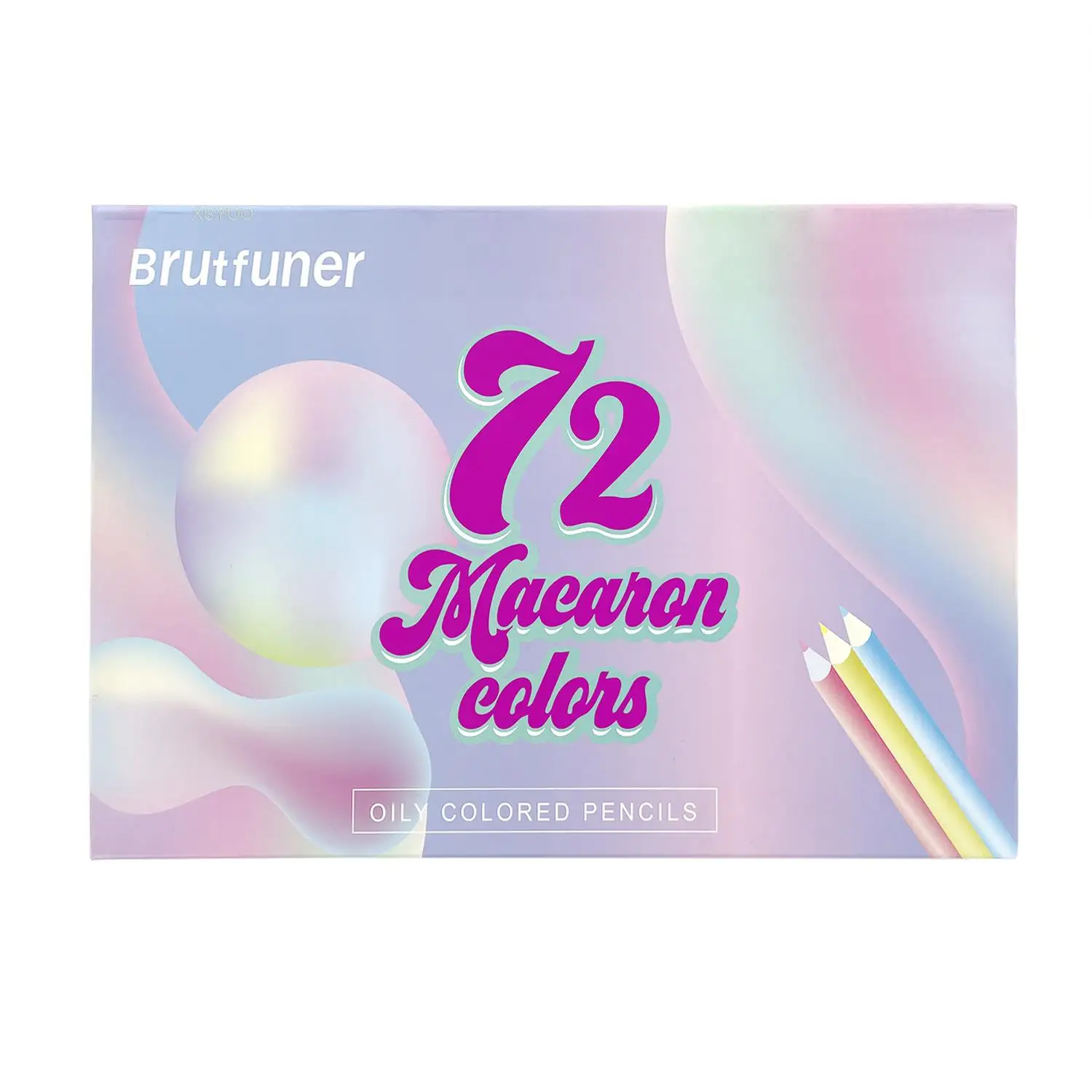 Brutfuner Macaron 12/24/50/72 Farben Professionelle Pastell Öl Buntstifte Färbung Zeichnung Bleistifte Candy Farbe Bleistift Liefert – Detail 2