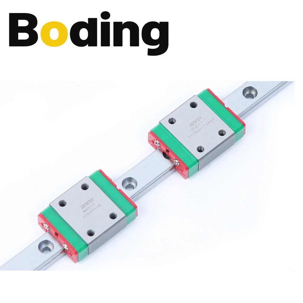 

Линейная направляющая Boding Hiwin, слайдер-блок MGN7C MGN9C MGN12C MGN15C, смазочный ниппель, линейный рельсовый подшипник для фрезерного станка с ЧПУ