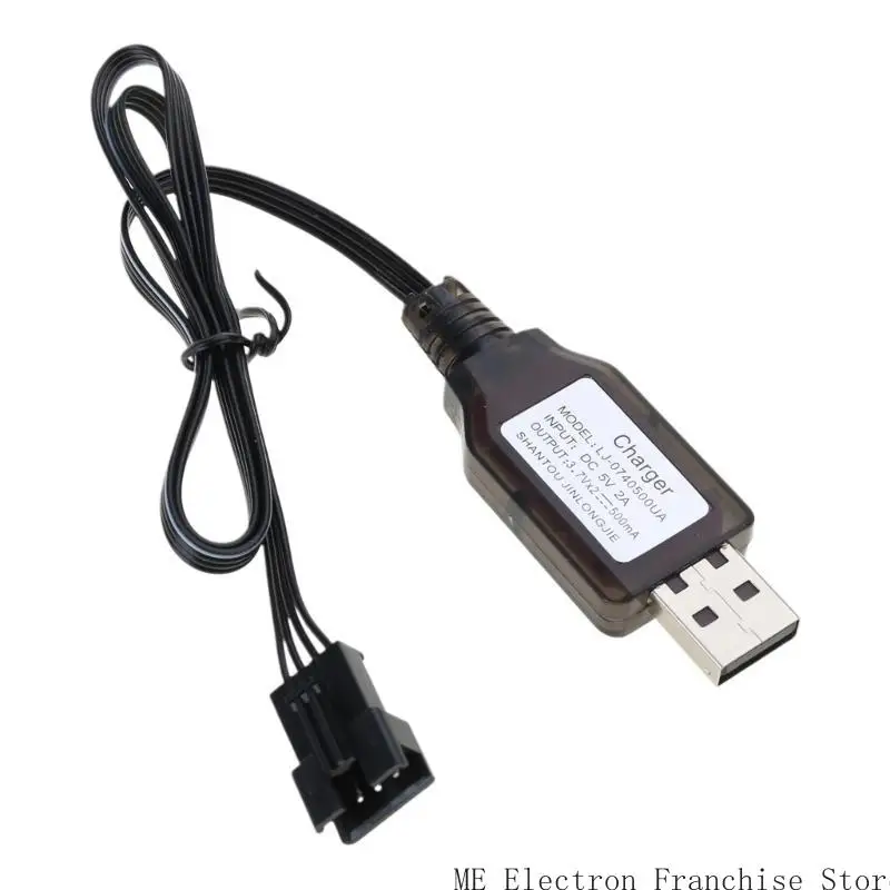 T5EA Advanced 7,4V Ladekabel SM4P Lithium -Batterie -Ladungskabel mit sicherem Schutz für DE36W DE65 HM202 EC08 EC16