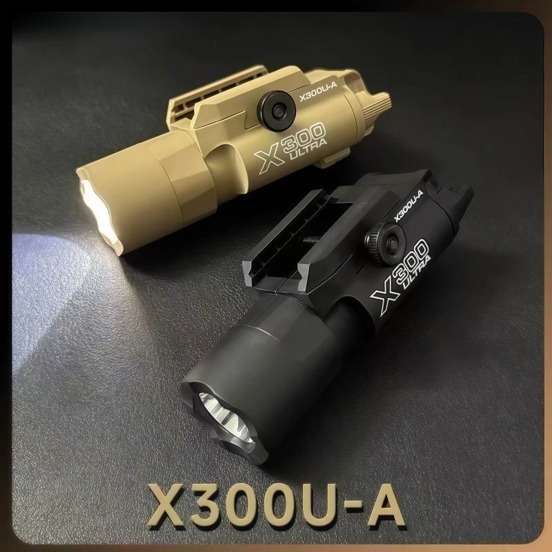 

Многофункциональный тактический фонарь X300U-A из металла для крепления на 20-мм планку: для игрушек, активного отдыха, CS-матчей и военных игр