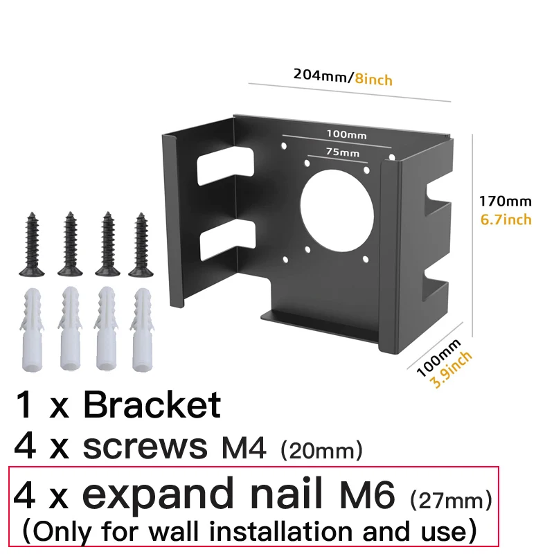 Imagem -06 - Suporte de Parede Inferior Desktop Suporte Apple Mac Studio Host Pendurado Cooling Holder Rack Under Desk Mount Acessórios