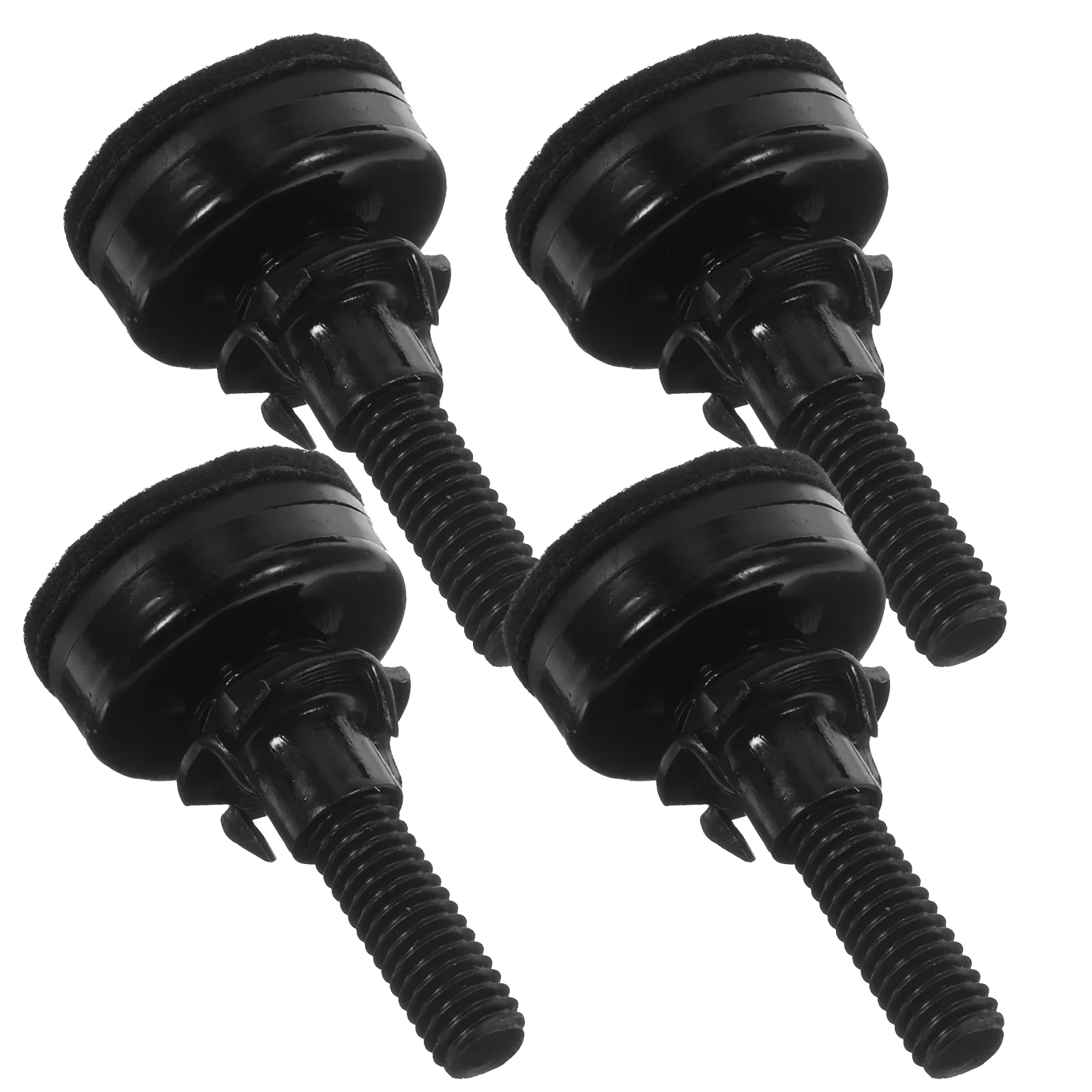 4 set piedini livellanti viti supporti per laptop mobili spessori regolabili livellatori per monitor per culla