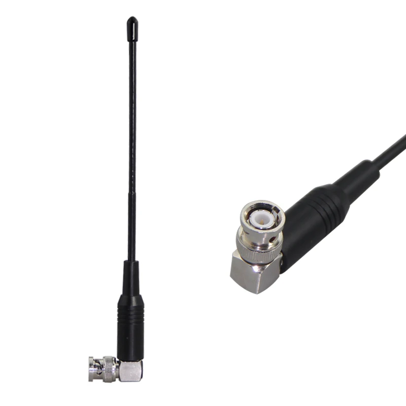Antena mikrofonowa BNC/TNC UHF do systemów mikrofonowych bezprzewodowych Shure PGX24 SLX24 SLX4 PG58 SM 58 BETA58A, częstotliwość 400-900MHz — zdjęcie produktu 6