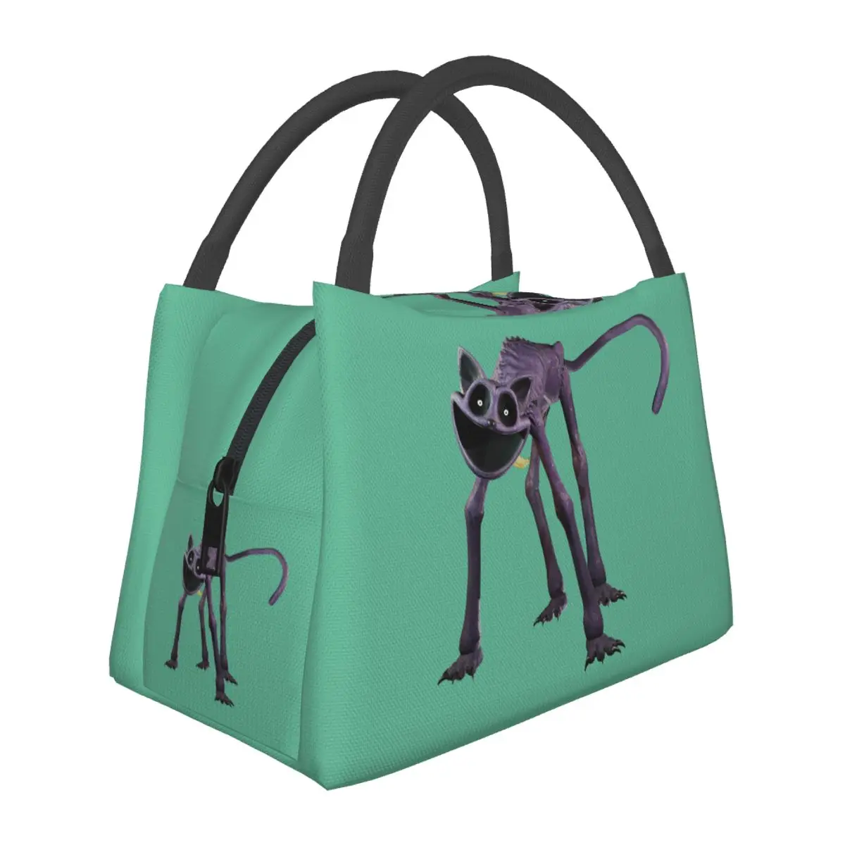 

Сумки для обеда Catnap Monster, изолированная коробка для бенто, многоразовая сумка для обеда, сумки для пикника, термосумка-холодильник для женщин и девочек, офис