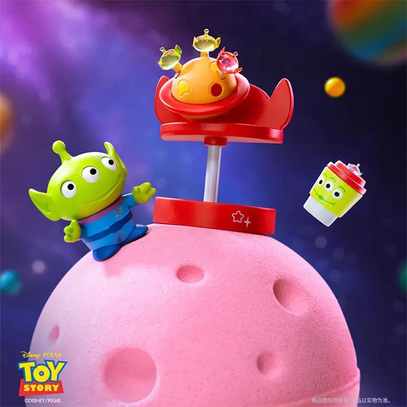 New 52toys Pixar Alien Pizza Planet Blind Box Toy Story Collectible Action Figure Trendy Art Toy Decoration Gift For Enthusiast view 5