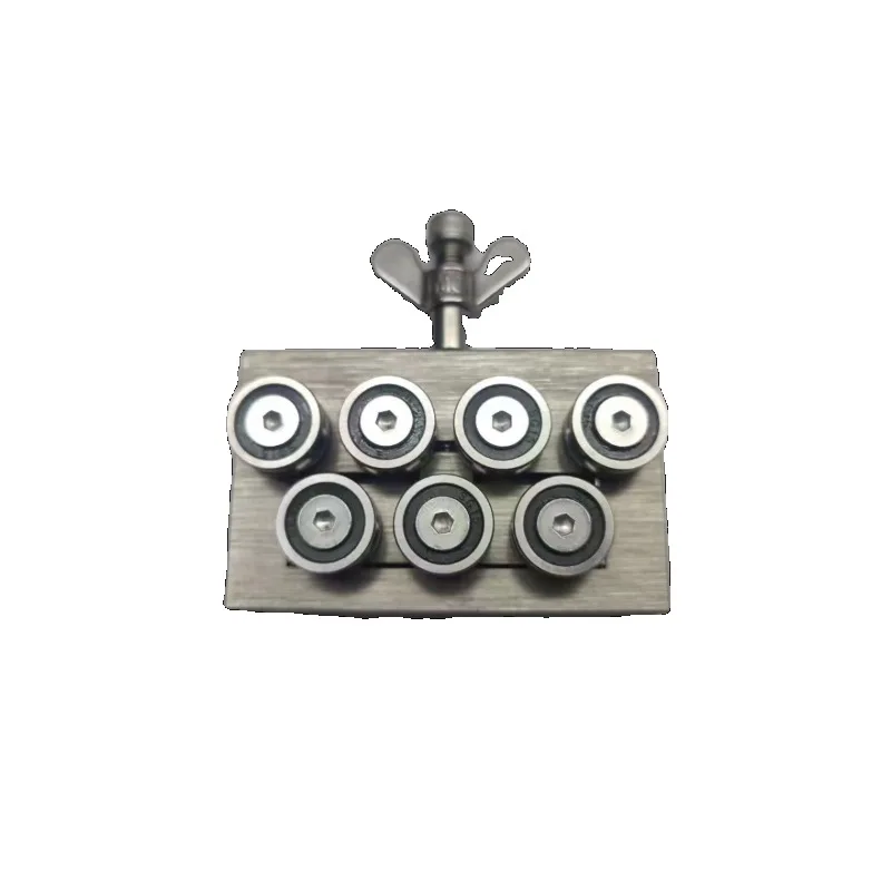 Manual Cable 7-Wheel Straightener 1-2.5MM Copper Stainless Steel Iron Wire Straightening Machine