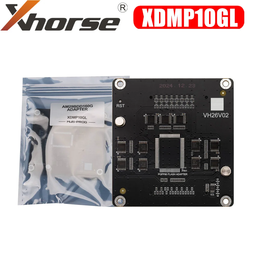 Xhorse XDMP10GL VH26 PQFP80 Flash Adapter per Multi Prog: Recensione Pratica e Guida all’Uso per Tecnici Automobilistici