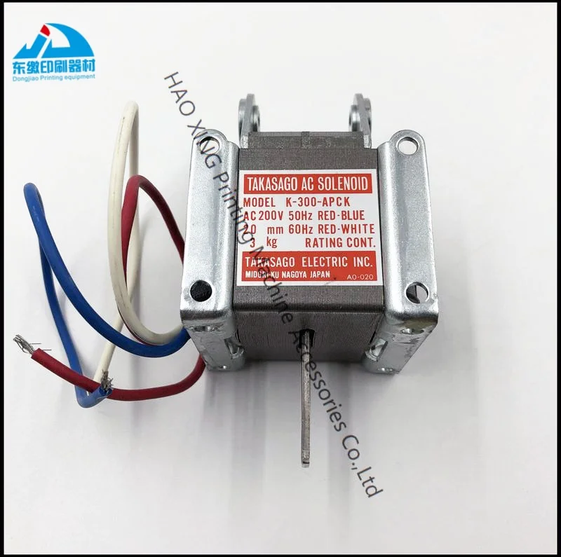 

1 Piece K-300-APCK Solenoid Coil for Komori Printing Machine Spare Parts Solenoid Valves