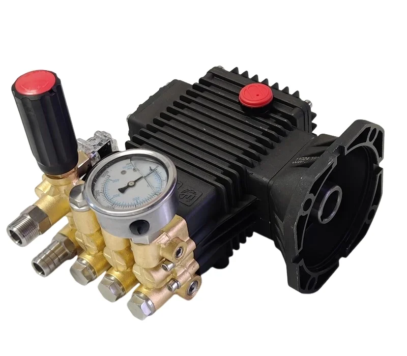 1812/1814 High Pressure Washer Pump Head Commercial Pump Head Accessories Car Washer Copper Pump Head Assembly