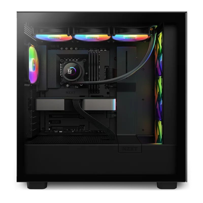 Vendita calda Kraken 360 RGB Nero Dispositivo di raffreddamento dell'acqua per computer da gioco Raffreddatori CPU Ventola di raffreddamento