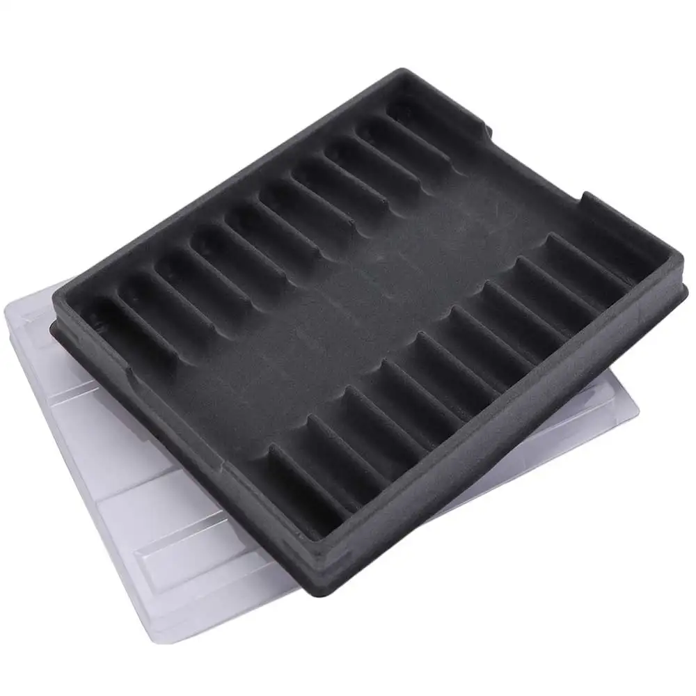 Transparent Fountain Pen Box Storage Case Pen Collector Pen Organizer Box Stationery Plastic Pens Display Case Ink Pen