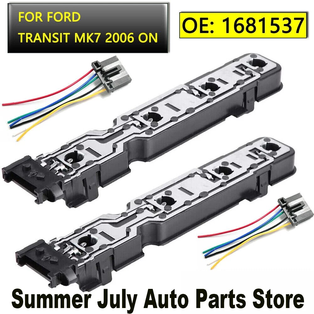 2set Rear Light Lamp Bulb Holder Socket Wiring Loom Connector Kits For Ford Transit Mk6 MK7 2000-2014 Car Lights Accessories