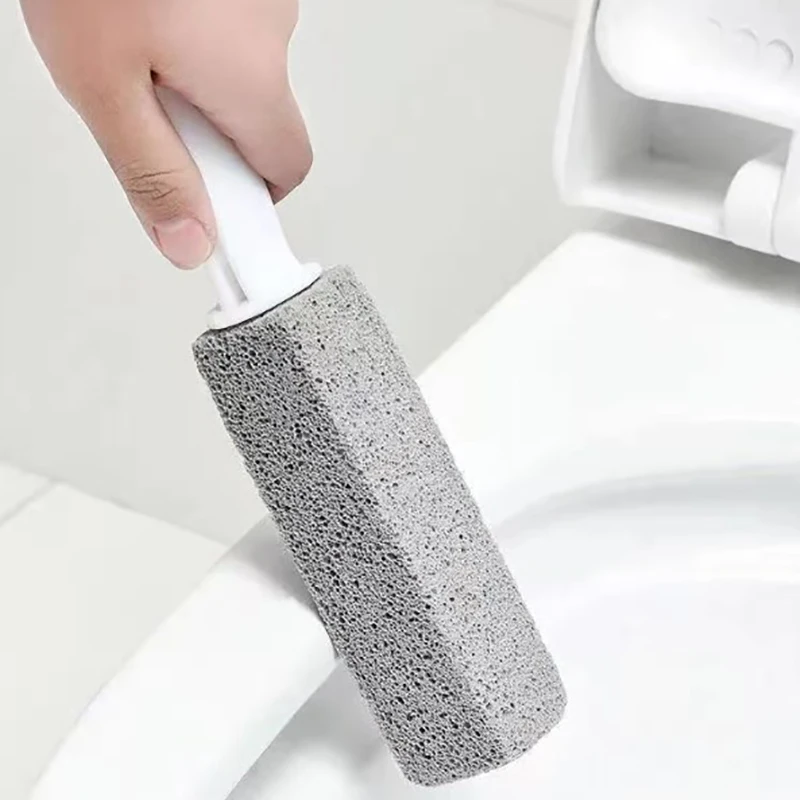 1pc Pumice Toilet Cleaning Brush Toilet Brush Seat Toilet Stain Bathroom Scar Yellow Scale Powerful Pumice Brush