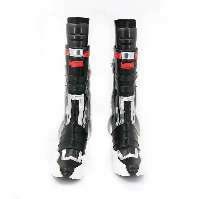 

2025 11 Game GRAY RAVEN PUNISHING High Heel PU Leather Shoes Halloween Carnival Boots Cosplay Prop Custom Made