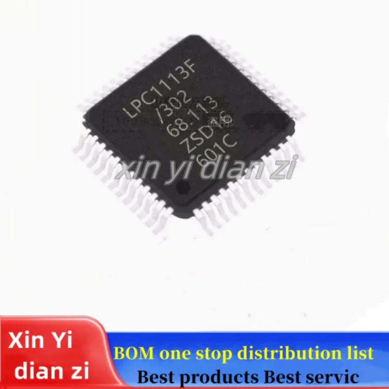 1 unids/lote LPC1113FBD48 LPC1113 LQFP48 microcontrolador chips ic en stock