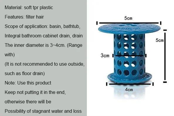 Drain Strainer Features