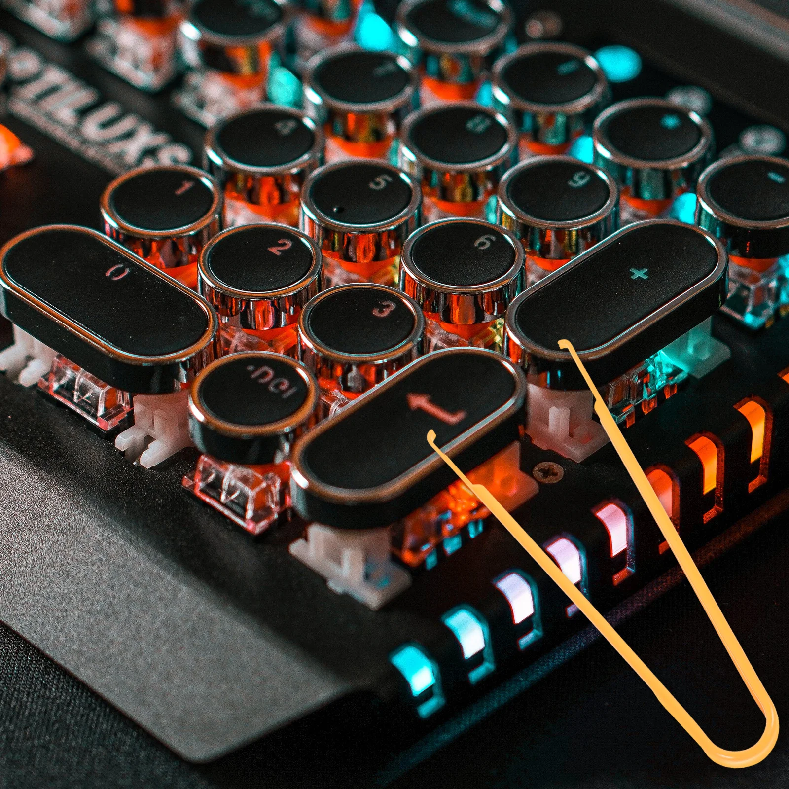 

Механический съемник клавиш из нержавеющей стали, прочный портативный инструмент для снятия клавиш, аксессуары для ремонта клавиатуры