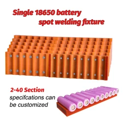 18650/26650/32650 Lithium Battery Fixing Fixture Convenient For Battery Pack Welding Strong Magnet Adsorption Bakelite Fixture