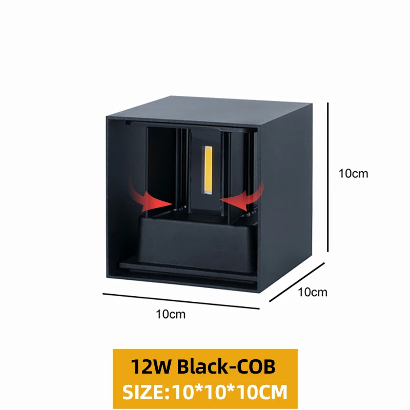 LED Wandlamp Buiten Waterdicht IP65 Binnenwandlamp Veranda Tuinverlichting Woonkamer Straat Gang Trap Verlichting 24W