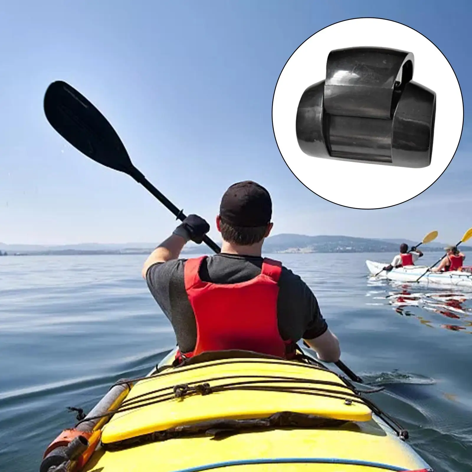 

Регулируемый нейлоновый зажим для ремонта древков весла каяка, сменная фиксация для ремонта древков весла