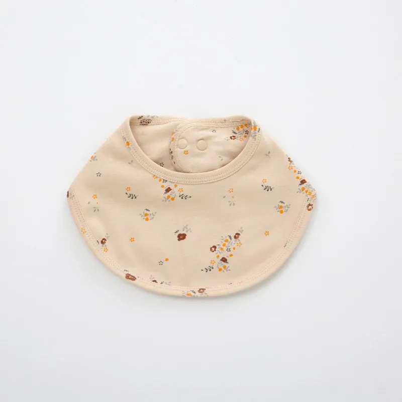 

Newborn Baby Cotton Bibs Boys Girls Anti-Dirt Spill Neck Scarf Infant Feeding Towel Soft Comfortable Breathable Lightweight
