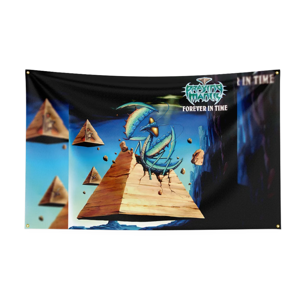 P-Pr-a-ying Mantis Flag Professional Flag Polyester Digital Printing Flagge Banner For Decoration Garage Room Home