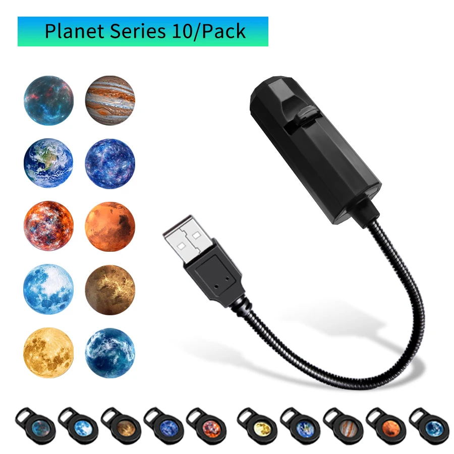 Led Halloween Mond Lampe USB Projektor Nachtlicht Weihnachten Urlaub Ornamente für Decke Wand Atmosphäre Stimmung Licht Einstellbar