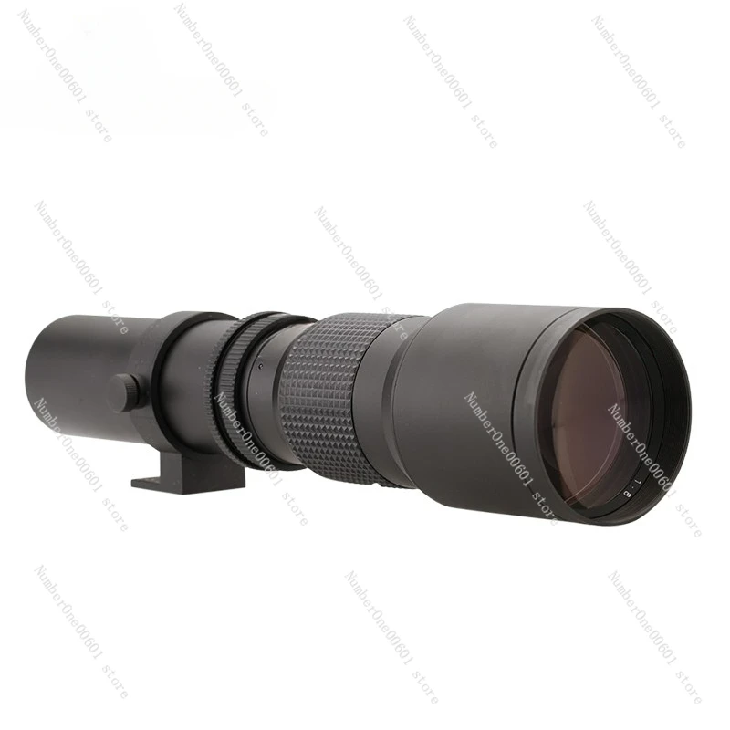 500mm Fixed Focus 1000 Lens 500mm F8+2x Telephoto Manual Lens To Shoot The Moon and Birds