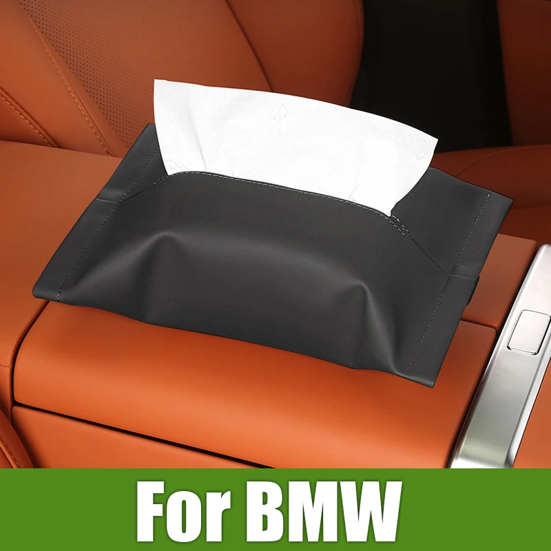 

For BMW X1 X2 X3 X4 X5 X6 F25 F26 F39 F48 F15 F16 E53 E70 E71 E83 E84 G01 G02 G05 G06 Car Sun Visor Hanging Tissue Box Holder