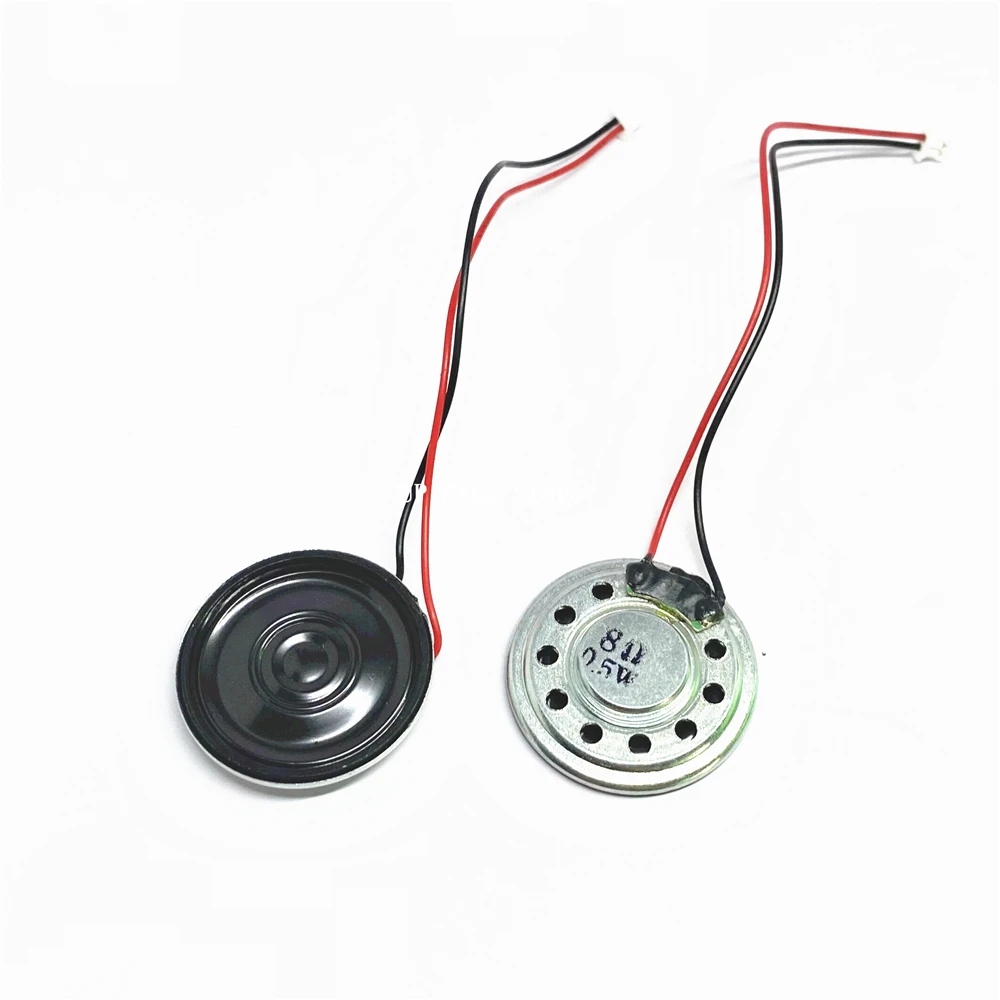 28MM 8 Ohms 0.5 Watt 8R 0.5W Mini Speaker 1.25mm Plug Loudspeaker DIY