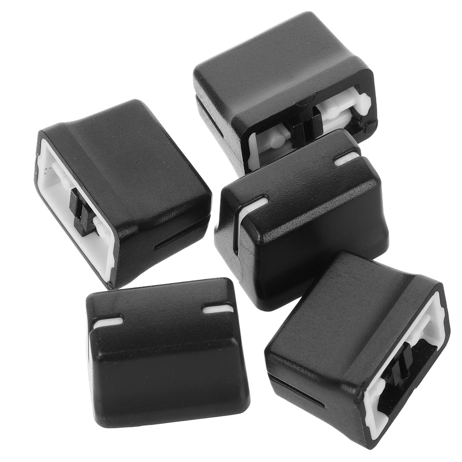 

5 Pcs Potentiometer Cap Mixer Attachment Knob Slider Caps Knobs Part Plastic Volume