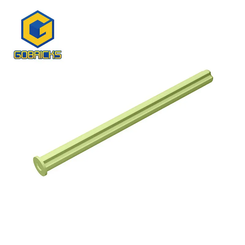 Gobricks 10PCS Bricks Technical Axle 8 with Stop compatible with lego 55013 toys Assembles Building Blocks Technical Toys 2022