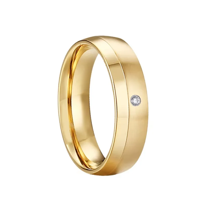 Slim Profile Wedding Bands Marriage Anniversary Gifts Engagement Bridal Sets Couple Rings Original Designer Jewellery