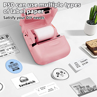 Marklife p50 Self-adhesive Smart Thermal Label Printer for Business,Barcode Label, Price Tag, Address Wireless Sticker Printer