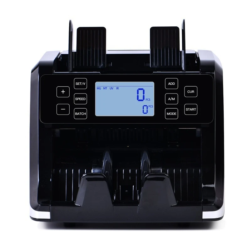 Mixed Denomination Paper Currency Sorting Machine Bank Grade Money Counter Machine Fitness Mixed Value Currency Counter