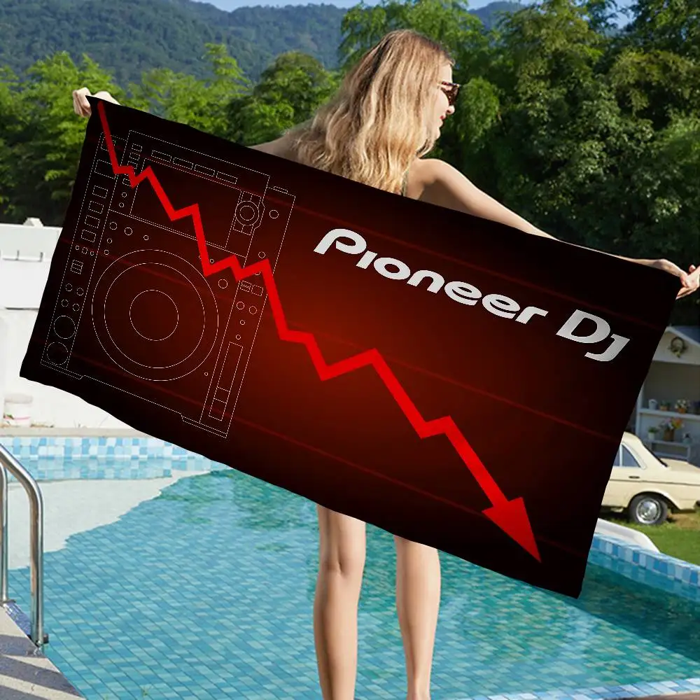 PioneerS Dj Pro Music Microfiber Printed Beach Towel Mountain Climbing Yoga Beach Swimming Running Absorbent Soft Towel