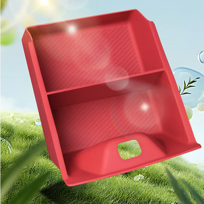 For BMW X5 G05 2019 2020 2021 2022 2023 2024 Driver's storage box made of silicone material for in car storage items
