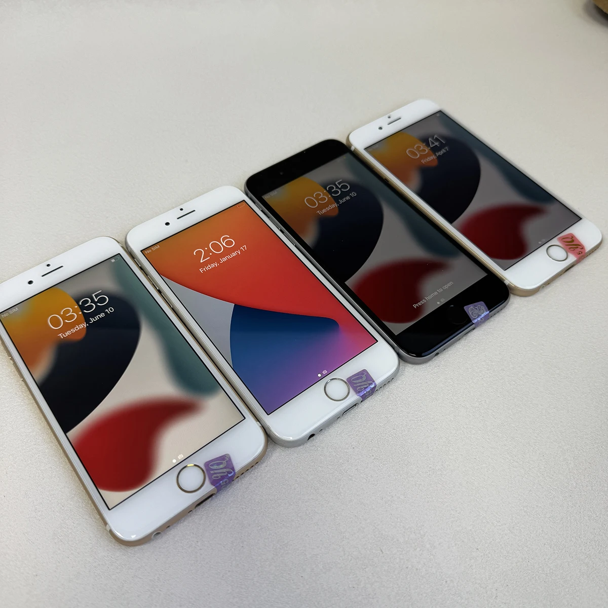 هاتف Apple iPhone 6S الأصلي 16/64/128GB ROM 2GB RAM 12MP 4G LTE 4.7 "هاتف محمول IOS غير مقفول