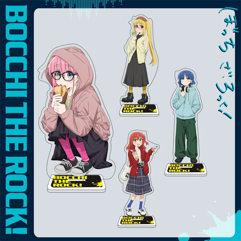 Anime BOCCHI THE ROCK!  15CM  Acrylic Stands Figures Kita Ikuyo Gotou HitoriIjichi Nijika  Character Model Fans Collection Gift